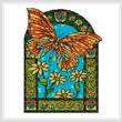cross stitch pattern Butterfly Window