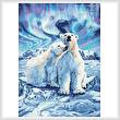 cross stitch pattern 10 Polar Bears