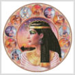 cross stitch pattern Cleopatra Circle (Left)