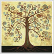 cross stitch pattern Abstract Tree of Life