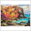 cross stitch pattern A Beautiful Day at Cinque Terre