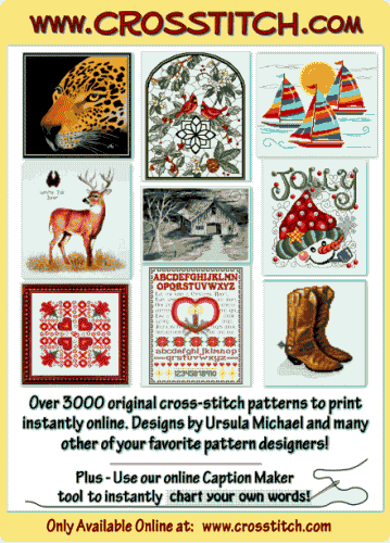 cross stitch pattern Noahs Ark