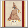 cross stitch pattern Scaredycrow