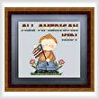 cross stitch pattern All American Boy