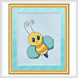 cross stitch pattern Baby Bee