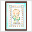 cross stitch pattern Blanky Baby