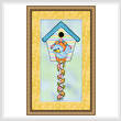 cross stitch pattern Early Bird Gets the Worm