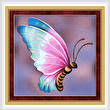 cross stitch pattern Flutter #4 Cross Stitch