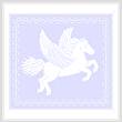 cross stitch pattern Lace Pegasus