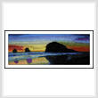 cross stitch pattern Haystack Shadow