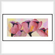 cross stitch pattern Lavish Tulip Watercolor
