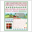 cross stitch pattern New Brunswick Sampler
