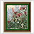 cross stitch pattern Monardia- Hummingbird 2