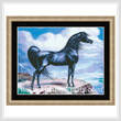 cross stitch pattern Black Stallion SLO-008