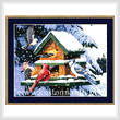cross stitch pattern Winter Feast