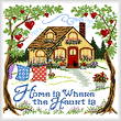 cross stitch pattern Home is Where the Heart Is