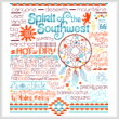 cross stitch pattern Let's Visit the Southwest