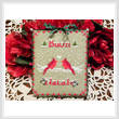 cross stitch pattern Christmas Pinkeep