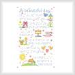 cross stitch pattern A Beautiful Day
