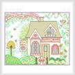 cross stitch pattern Rosie's Cupcakes