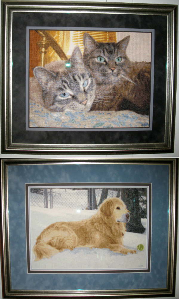 photo cross stitch Judy Lilien