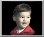 photo cross stitch Boy