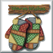 cross stitch pattern Warm Wishes