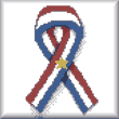 Memorial Ribbon - Free cross stitch pattern