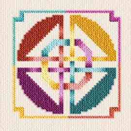 cross stitch pattern Celtic Knot