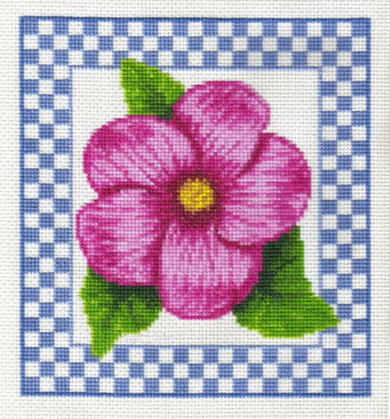 cross stitch pattern Alpine Wildflower