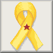 Yellow Ribbon - Free cross stitch pattern