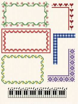 cross stitch pattern Multi-Purpose Borders