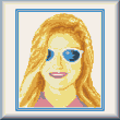 cross stitch pattern Cheap Sunglasses