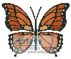 cross stitch pattern Butterfly