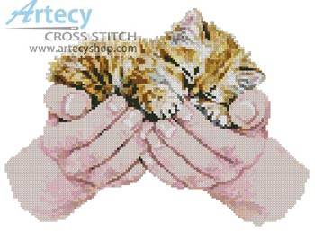 cross stitch pattern Embrace