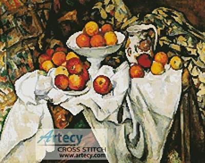 cross stitch pattern Apples and Oranges