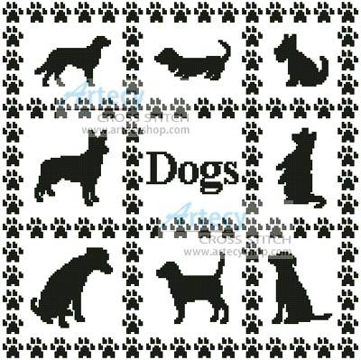 TOY DOG BREEDS COUNTED CROSS STITCH PATTERNS 