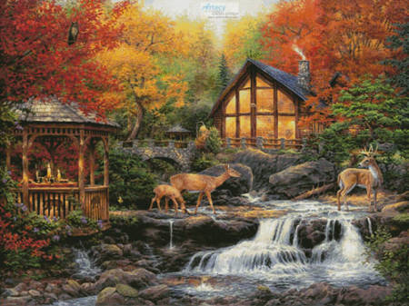 cross stitch pattern The Colors of Life (Large)