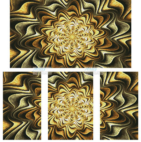 cross stitch pattern Fractal Abstract