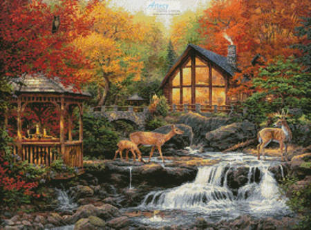cross stitch pattern The Colors of Life