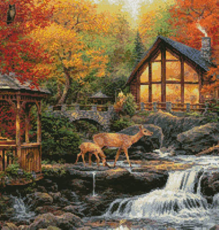cross stitch pattern The Colors of Life (Crop 2)