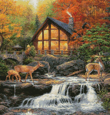 cross stitch pattern The Colors of Life (Crop 1)