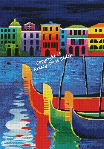 cross stitch pattern Mini Mediterranean 5