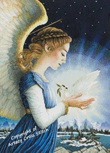 cross stitch pattern Mini Noel