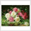 cross stitch pattern Still life with Roses 3