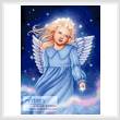 cross stitch pattern Angel of the Air and Heavens