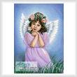 cross stitch pattern Angel of the Earth
