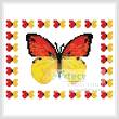 cross stitch pattern Mini Butterfly Sampler 1