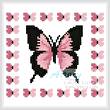 cross stitch pattern Mini Butterfly Sampler 4