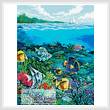 cross stitch pattern Reef Painting